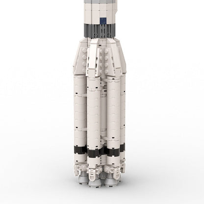 Proton M Rocket MOC Building Kit | 1:110 Scale Space Launch Vehicle Model - 6