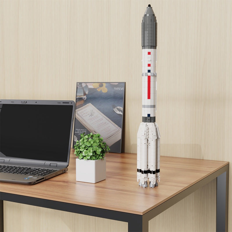 Proton M Rocket MOC Building Kit | 1:110 Scale Space Launch Vehicle Model - 8