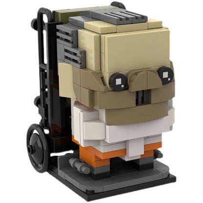 Psychological Thriller Villain BrickHeadz Building Kit | LEGO-Compatible MOC - 4