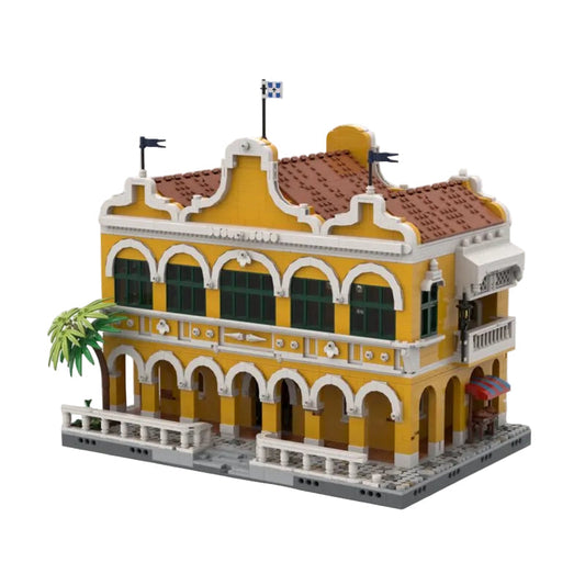 Puerto Santa Maria Customs House Building Kit | LEGO-Compatible MOC - 1