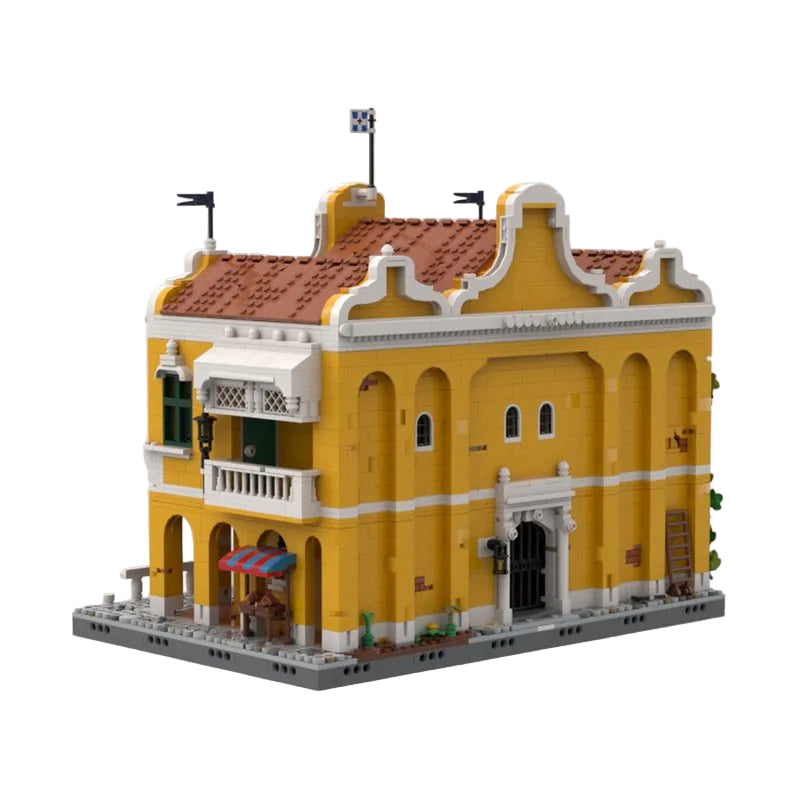 Puerto Santa Maria Customs House Building Kit | LEGO-Compatible MOC - 2