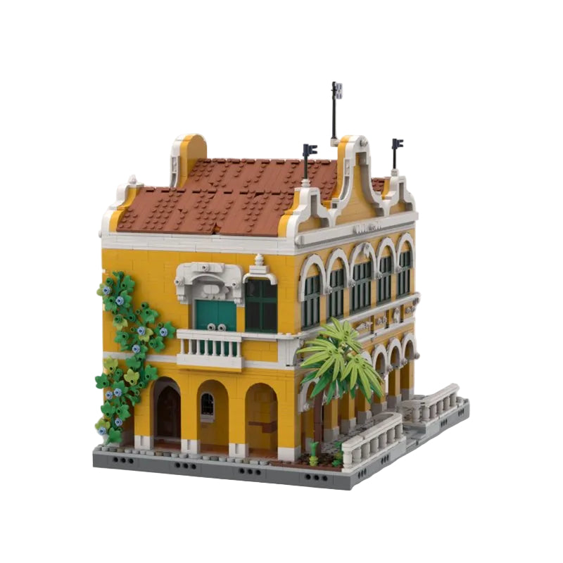 Puerto Santa Maria Customs House Building Kit | LEGO-Compatible MOC - 3