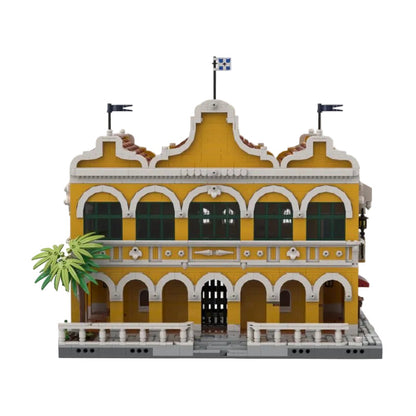 Puerto Santa Maria Customs House Building Kit | LEGO-Compatible MOC - 4