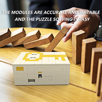 Puzzle Box Building Kit | Lock and Key | LEGO-Compatible MOC - 5