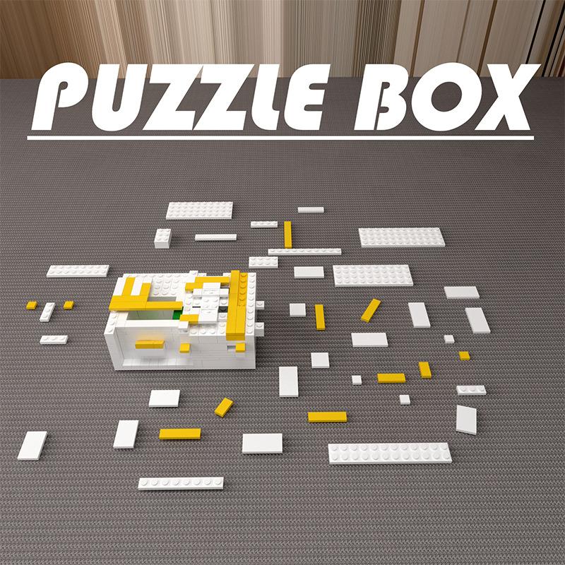 Puzzle Box Building Kit | Lock and Key | LEGO-Compatible MOC - 6