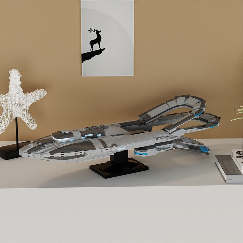 Quantum Drive Exploration Starship MOC Spacecraft Building Kit - 3