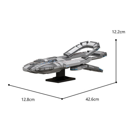 Quantum Drive Exploration Starship MOC Spacecraft Building Kit - 4