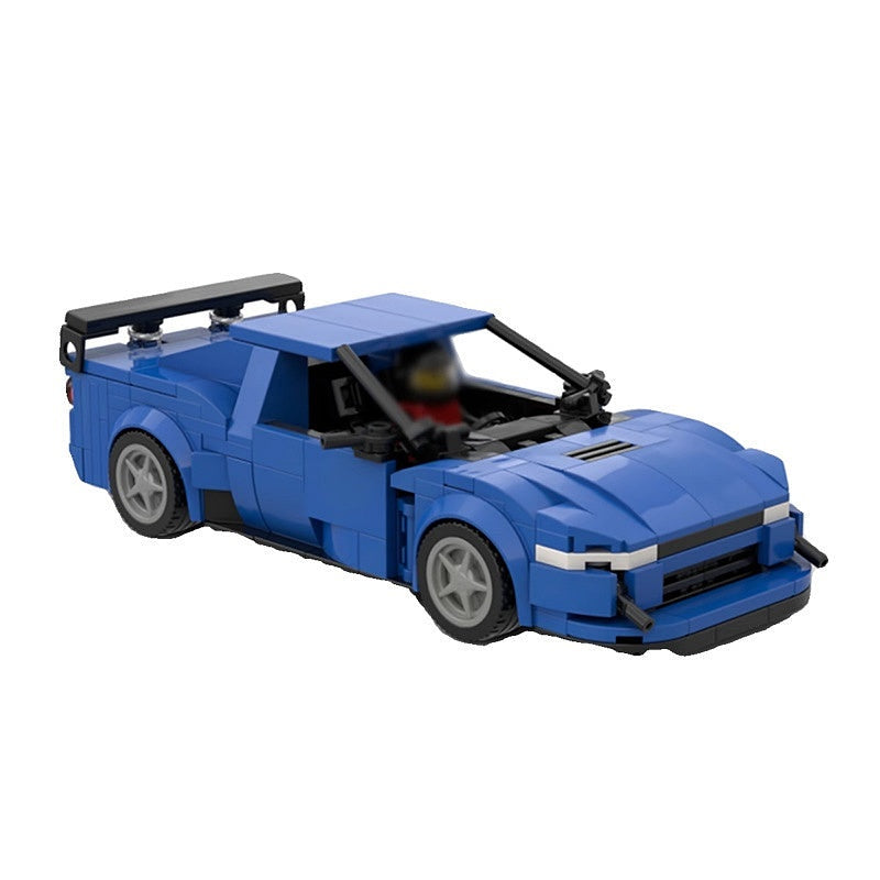R33 Turbo Tuner Sports Coupe MOC Building Kit | Retro Vehicle Model - 2