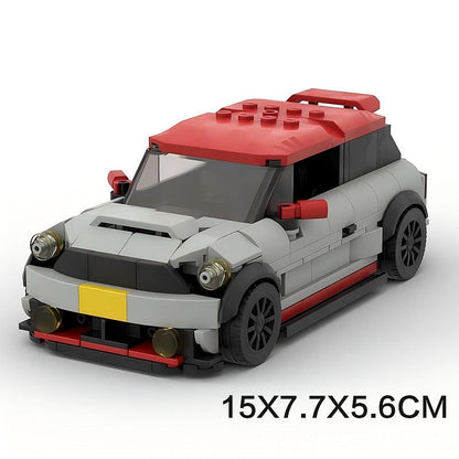 R56-Style Compact Sport Hatchback MOC Building Kit | Mini Car Model - 6