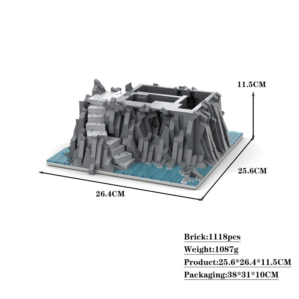 Raised Baseplate For Castle Sets | LEGO-Compatible MOC - 4