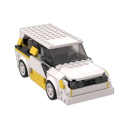 Rally Hatchback MOC Building Kit | Compact Racing Vehicle Model - 1