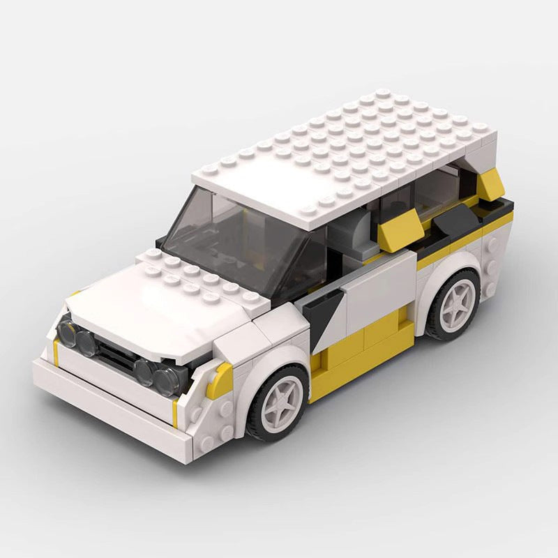 Rally Hatchback MOC Building Kit | Compact Racing Vehicle Model - 2