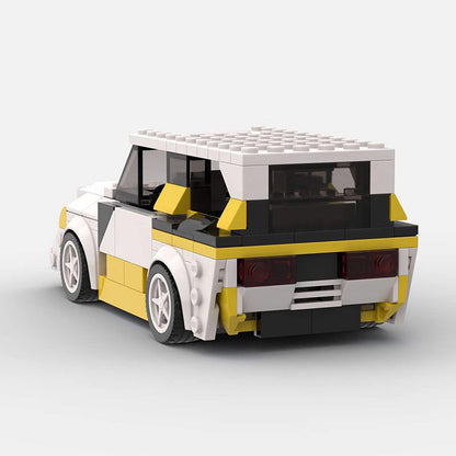 Rally Hatchback MOC Building Kit | Compact Racing Vehicle Model - 5