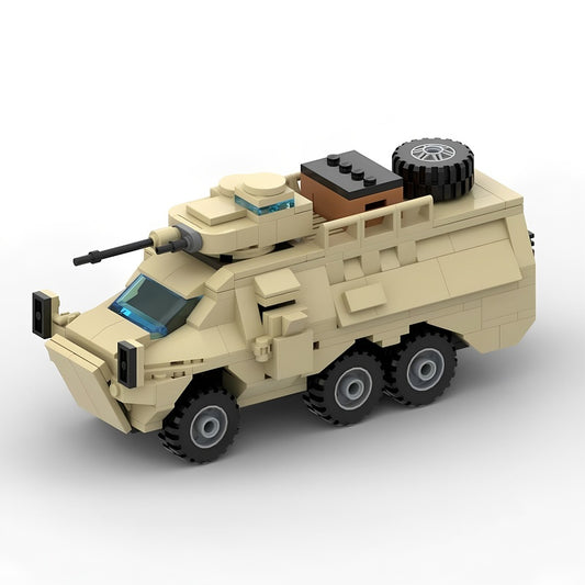 Ratel 20 Desert 6x6 Armored Personnel Carrier MOC Building Kit - 1