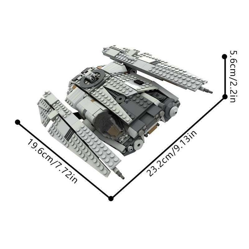Rebel Spymaster Galactic Haulcraft Building Kit | LEGO-Compatible MOC - 4