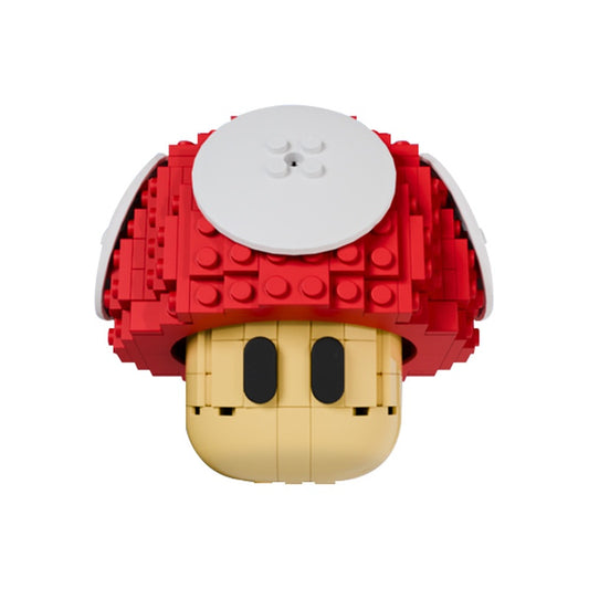 Red Mushroom Character MOC Building Kit - 1