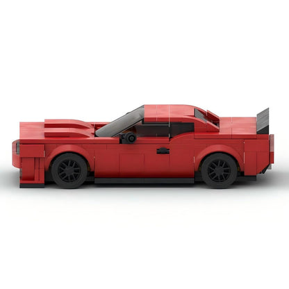 Redeye Widebody SRT Muscle Car Building Kit | LEGO-Compatible MOC - 4