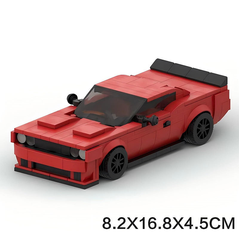 Redeye Widebody SRT Muscle Car Building Kit | LEGO-Compatible MOC - 6