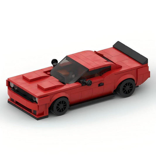 Redeye Widebody SRT Muscle Car MOC Building Kit | Vehicle Model - 1