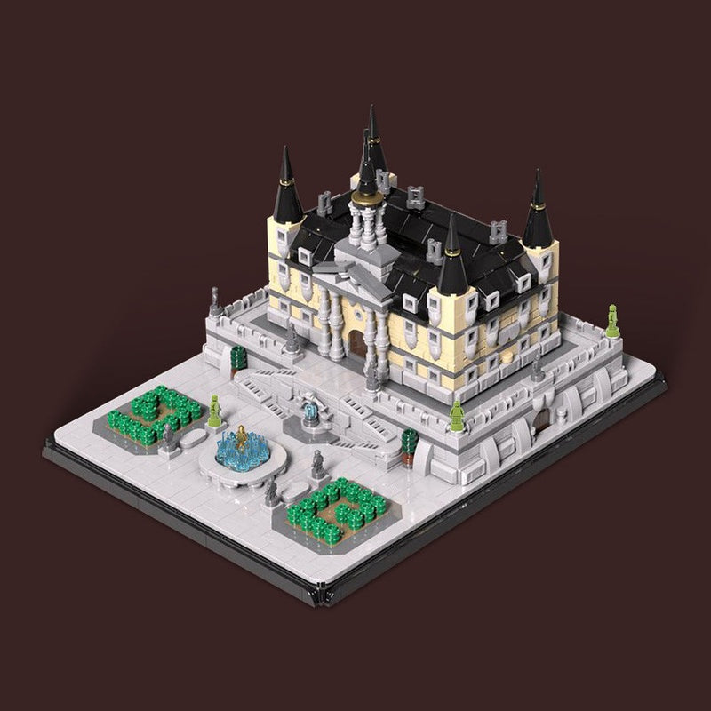 Renaissance Palace MOC Building Kit | Historic Architecture Model - 2