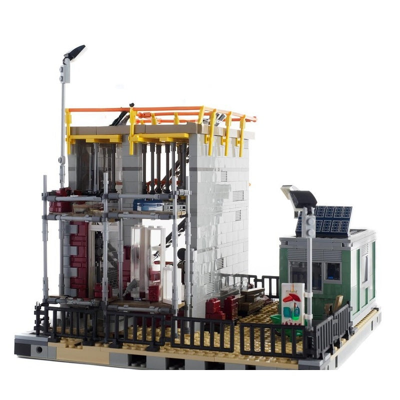 Residential Building Construction Site MOC Building Kit - 1