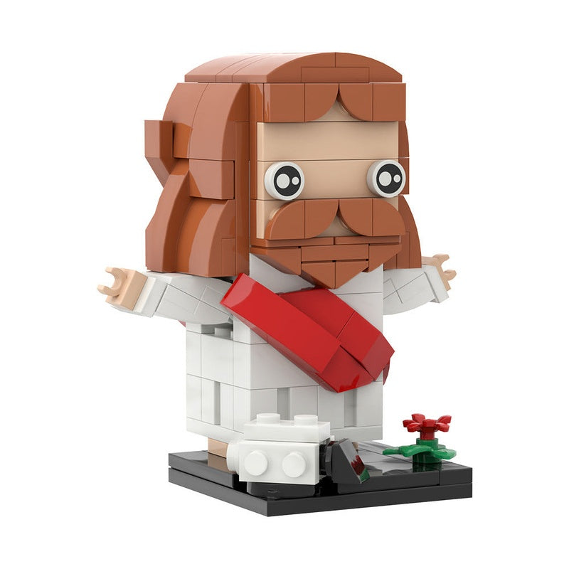 Resurrection Cube Character MOC Building Kit | Historical Figure Display Model - 1