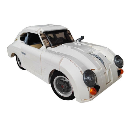 Retro 356 Classic Sports Car Building Kit | LEGO-Compatible MOC - 3