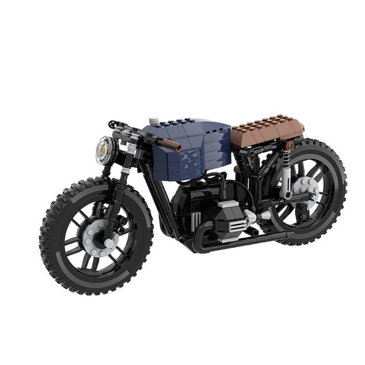 Retro Air Boxer Cafe Racer Motorcycle Building Kit | LEGO-Compatible MOC - 6