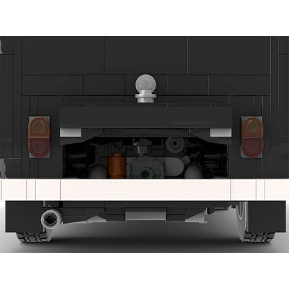 Retro Barista Coffee Van MOC Food Truck Building Kit - 9