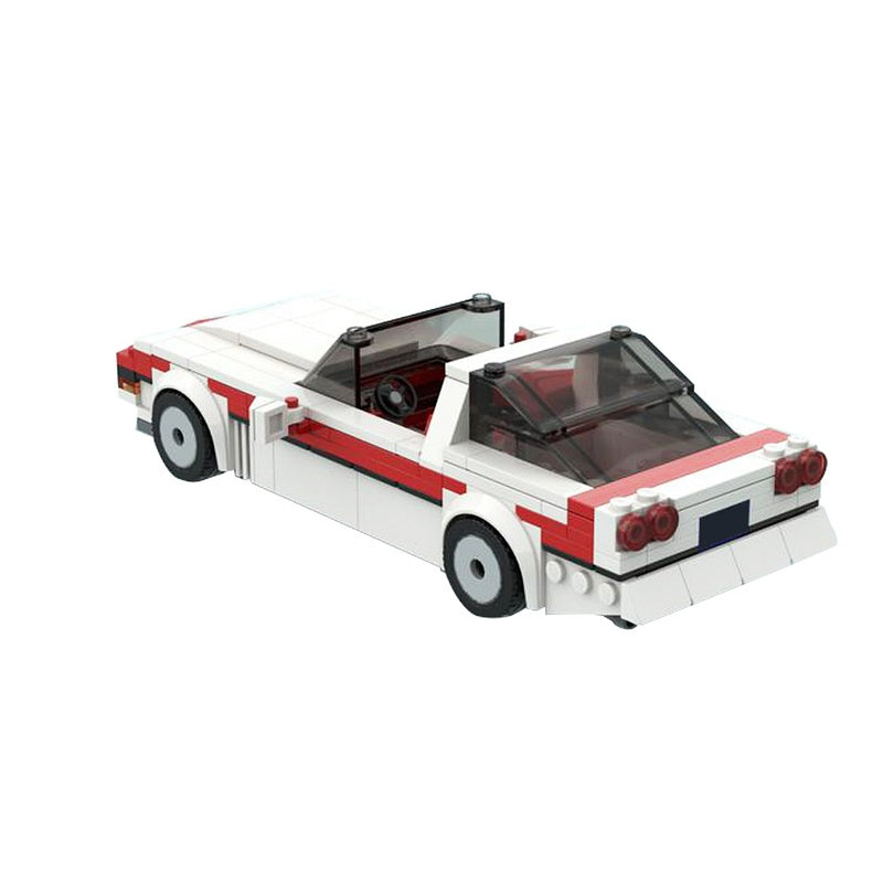Retro C4 Sports Car MOC Building Kit | Classic Racing Vehicle Model - 1
