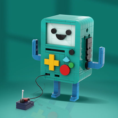 Retro Gaming Companion Robot Building Kit | LEGO-Compatible MOC - 1