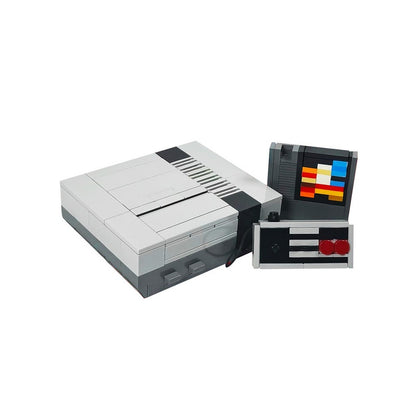 Retro Gaming Console 7-in-1 Building Kit Collection | LEGO-Compatible MOC - 2