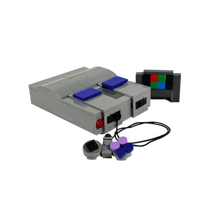Retro Gaming Console 7-in-1 Building Kit Collection | LEGO-Compatible MOC - 3