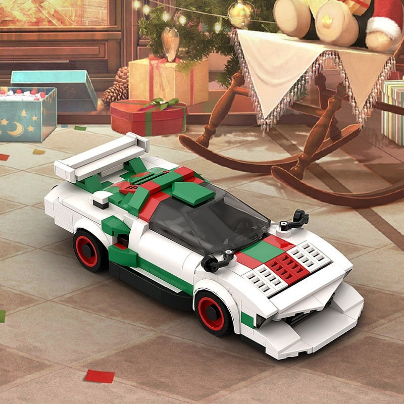Retro Group 5 Turbo Racing Car MOC Building Kit | Vintage Sports Vehicle - 3