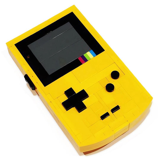 Retro Handheld Console MOC Building Kit | Gaming Display - 1