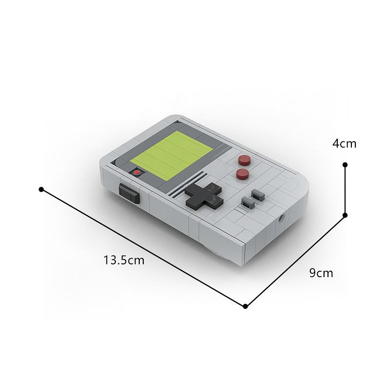 Retro Handheld Console MOC Building Kit | Gaming Display - 3