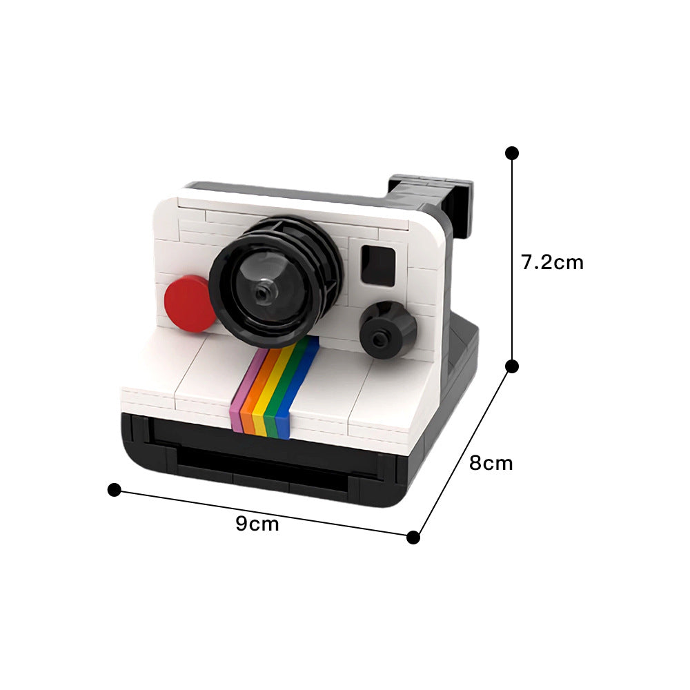 Retro Instant Camera SX-70 Building Kit | LEGO-Compatible MOC - 3