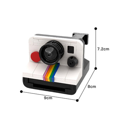 Retro Instant Camera SX-70 Building Kit | LEGO-Compatible MOC - 3
