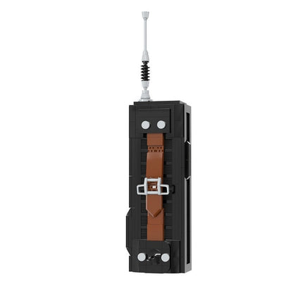 Retro Mystery Walkie-Talkie Prop Building kit | LEGO-Compatible Device  MOC - 3