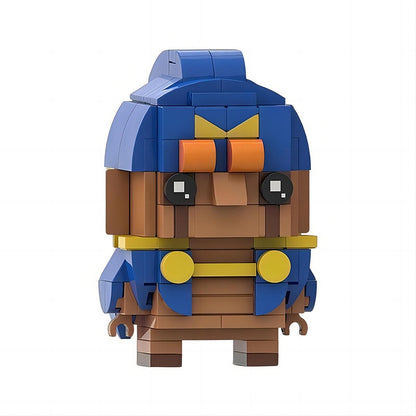 Retro Plumber Adventure BrickHeadz Building Kit | LEGO-Compatible MOC  - 4