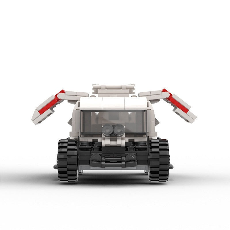 Retro Sci-Fi Space Chariot MOC Building Kit | Space Transport Model - 3