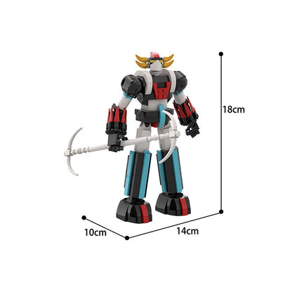 Retro Space Warrior Mecha MOC Building Kit - 1