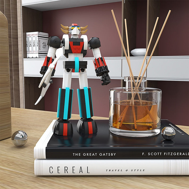 Retro Space Warrior Mecha MOC Building Kit - 2