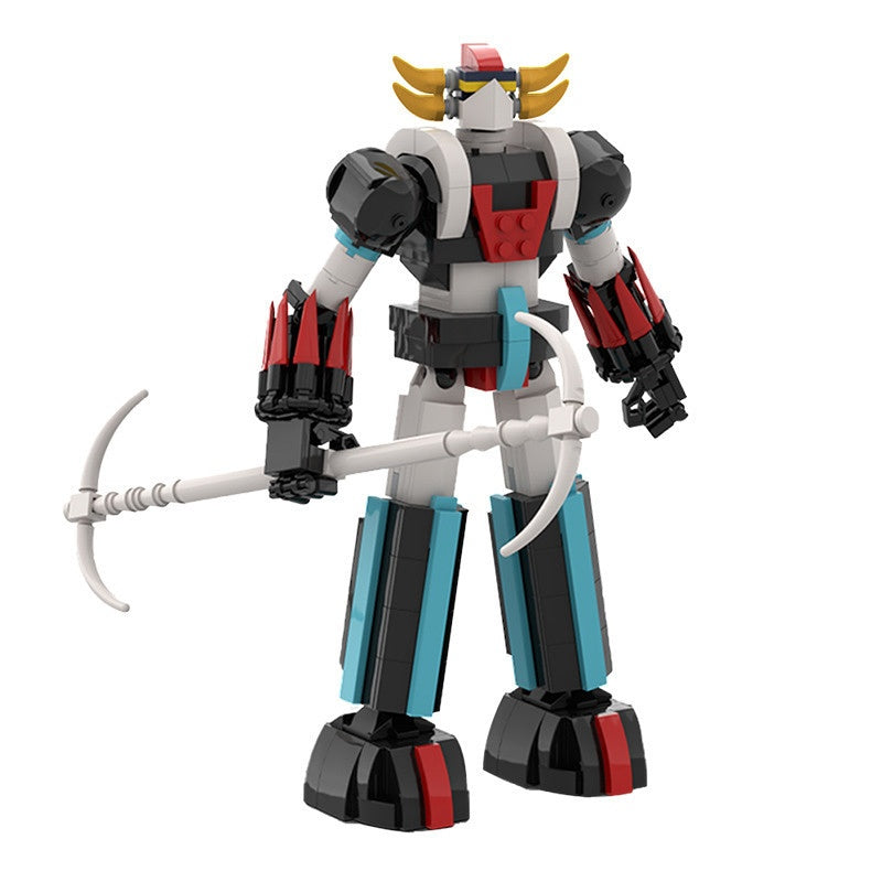 Retro Space Warrior Mecha MOC Building Kit - 3