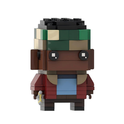 Retro Supernatural Mystery Horror BrickHeadz Building Kit | LEGO-Compatible MOC - 16