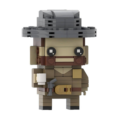 Retro Supernatural Mystery Horror BrickHeadz Building Kit | LEGO-Compatible MOC - 18