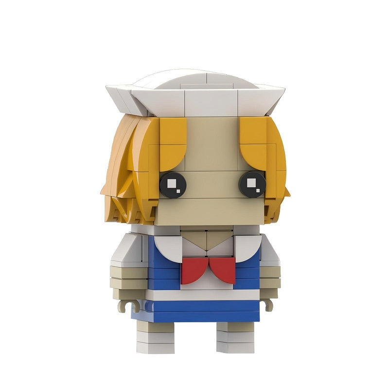 Retro Supernatural Mystery Horror BrickHeadz Building Kit | LEGO-Compatible MOC - 28