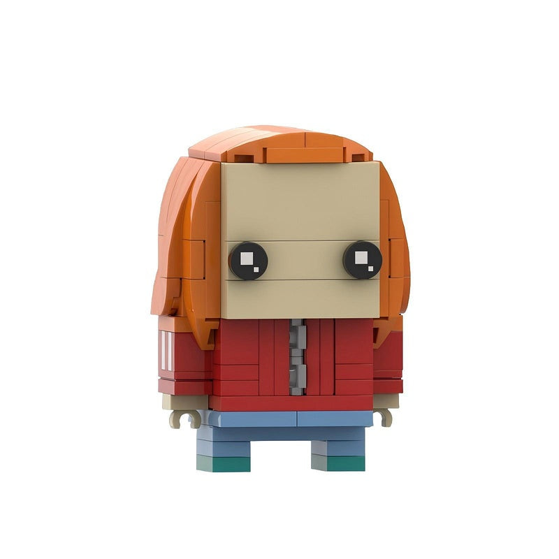 Retro Supernatural Mystery Horror BrickHeadz Building Kit | LEGO-Compatible MOC - 32