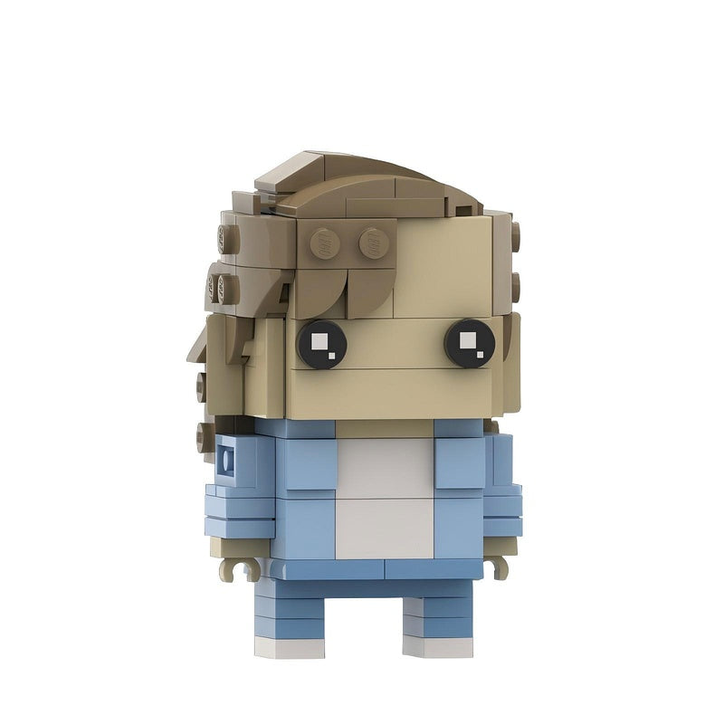 Retro Supernatural Mystery Horror BrickHeadz Building Kit | LEGO-Compatible MOC - 34