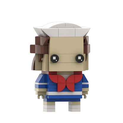 Retro Supernatural Mystery Horror BrickHeadz Building Kit | LEGO-Compatible MOC - 35